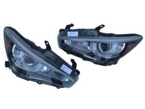 INFINITI Q50 LAMPA LAMPY LEWA PRAWA USA
