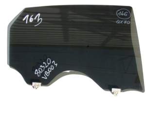 INFINITI QX70 SZYBA BOCZNA TYLNA PRAWA LUB LEWA