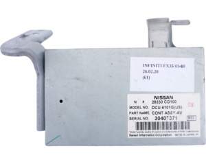 MODUŁ AUDIO STEROWNIK INFINITI FX35 FX45 03-08