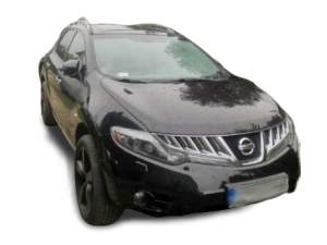SZYBA DRZWI TYŁ PRAWA LEWA NISSAN MURANO Z51