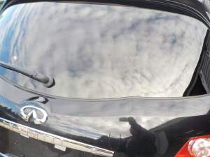 SZYBA TYLNA W KLAPĘ TYŁ INFINITI FX35 FX45 LIFT