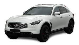DRZWI PRAWE PRZÓD BIAŁE LAKIER INFINITI QX70 FX30d