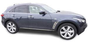 TARCZA HAMULCOWA PRZÓD PRAWA LEWA INFINITI QX70 FX