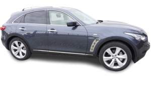 NERKA BŁOTNIKA WLOT CHROM INFINITI QX70 FX50 FX30d