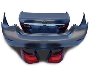ZDERZAK TYLNY TYŁ INFINITI Q70 2013-