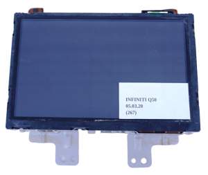 EKRAN MONITOR LCD INFINITI Q50 USA USZKODZONY