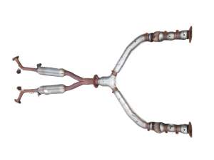 TŁUMIK WYDECH PRZEDNI ŚRODKOWY INFINITI M35X