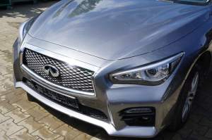 INFINITI Q50 KOMPLETNY PRZÓD ZDERZAK MASKA LAMPA