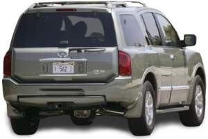 ZDERZAK TYLNY CIEMNY ZIELONY INFINITI QX56 04-10