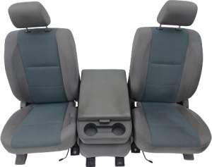 FOTELE PRZEDNIE + TUNEL OSŁONA KUBKI NISSAN TITAN