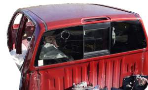 ĆWIARTKA TYLNA PRAWA PRÓG SŁUPEK NISSAN TITAN A60