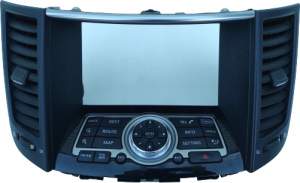 PANEL NAWIGACJI KRATKI NAWIEWU INFINITI QX70