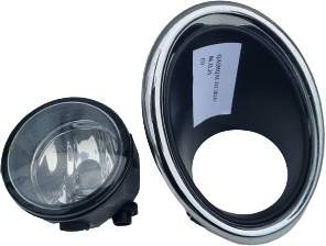 RAMKA + HALOGEN PRAWA NISSAN QASHQAI J11
