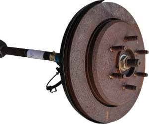 TARCZA HAMULCOWA PRAWA TYŁ LINCOLN NAVIGATOR II