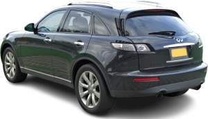 KLAPA BAGAŻNIKA TYŁ TYLNA INFINITI S50 FX35 FX45