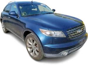 BŁOTNIK LEWY PRZÓD INFINITI S50 FX35 FX45