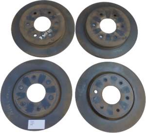 TARCZA HAMULCOWA TARCZE PRZÓD TYŁ NISSAN TITAN I