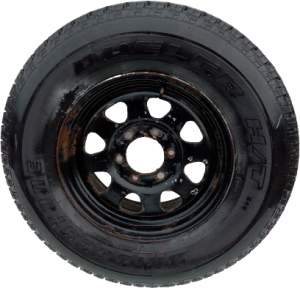 KOŁO FELGA STAL OPONA 255/70 R16 NISSAN NAVARA D22