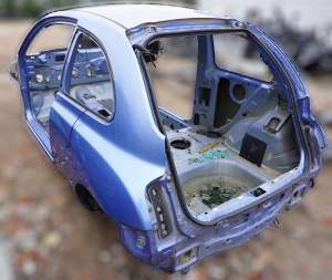 ĆWIARTKA LEWY TYŁ NISSAN MICRA K12 3D