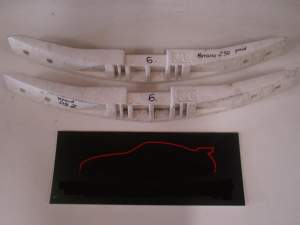 NISSAN MURANO Z 50 PIANKA ABSORBER ZDERZAKA PRZÓD
