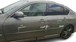 LISTWA DOLNA DRZWI LEWY TYŁ INFINITI M35S M35 S 08