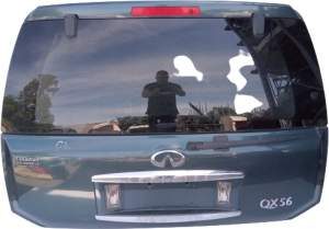 LISTWA CHROM W KLAPĘ GÓRNA INFINITI QX56