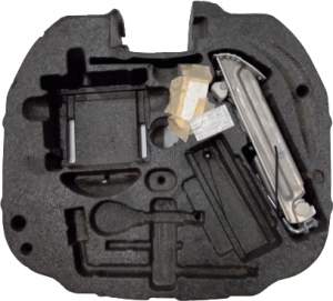 WYPEŁNIENIE WKŁAD BAGAŻNIKA MERCEDES SLK R171 W171