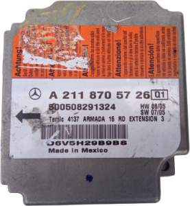 MODUŁ SENSOR PODUSZEK MERCEDES CLS W219 E W211