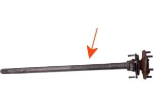 PÓŁOŚ MOST TYLNY NISSAN TITAN