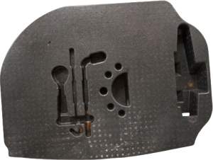 PIANKA WKŁAD BAGAŻNIKA KOŁA ZAPASOWEGO NISSAN PRIMERA P12 84975AV300
