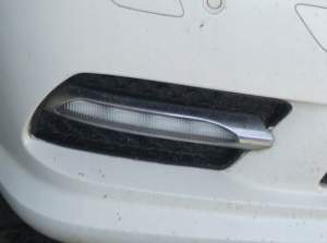 CHROM PRAWY ZDERZAKA MERCEDES C207 E350 COUPE