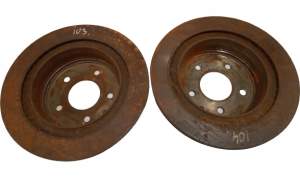 TARCZA HAMULCOWA TYŁ NISSAN X-TRAIL T31 2.0 DCI