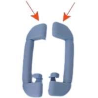 RĄCZKA UCHWYT WIESZAK PRAWY LEWY INFINITI QX80