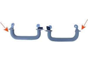 RĄCZKA UCHWYT PRAWY LEWY SŁUPKA INFINITI QX80