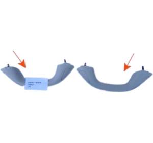 RĄCZKA PRAWA LEWA SŁUPKA PRZÓD INFINITI QX80