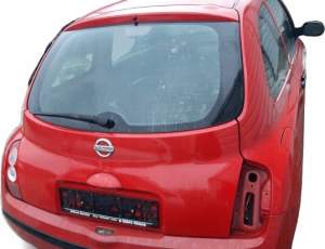 SZYBA KLAPY BAGAŻNIKA TYŁ NISSAN MICRA K12 3D