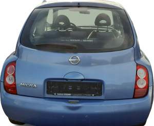 SZYBA KLAPY BAGAŻNIKA TYŁ NISSAN MICRA K12 3D