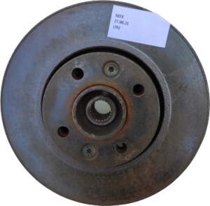 TARCZA HAMULCOWA PRAWY PRZÓD NISSAN MICRA K12