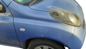 BŁOTNIK PRAWY PRZÓD NISSAN MICRA K12 3D