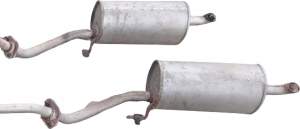 TŁUMIK WYDECH KOŃCOWY NISSAN MICRA K12