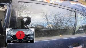 NISSAN MAXIMA A34 SZYBA BOCZNA DRZWI TYŁ LEWA