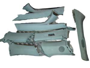 MAZDA CX7 CX 7 OSŁONY BOCZKÓW, PLASTIKI SŁUPKA BOK