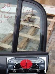 RENAULT VEL SATIS SZYBA BOCZNA DRZWI LEWY TYŁ MAŁA