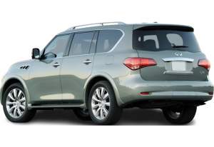 KLAPA BAGAŻNIKA TYŁ INFINITI QX56 QX80 Z62 2011 (10-17) K51 GRAY METALLIC