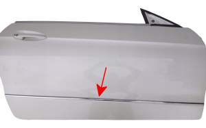 LISTWA CHROM DRZWI PRAWA MERCEDES E W207 COUPE