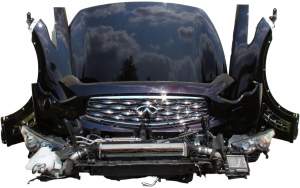 INFINITI FX QX70 MASKA POKRYWA SILNIKA