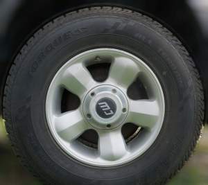 FELGI 16" OPONY TERENOWE LETNIE 265/70 R16 8,75 mm NISSAN PATHFINDER II R50