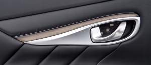 DEKOR DREWNO LISTWA LEWA TYŁ INFINITI Q70 M30d M35 M37 M56