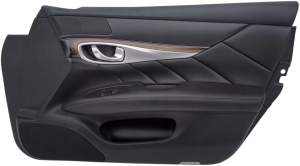 BOCZEK TAPICERKA DRZWI PRAWA PRZÓD INFINITI Q70 M30d M35 M37 M56
