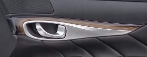 DEKOR DREWNO LISTWA PRAWA PRZÓD INFINITI Q70 M30d M35 M37 M56